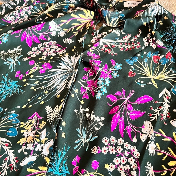 Monteau long sleeve blouse choker collar/bell sleeves Sz Juniors XL fits… - Picture 6 of 9